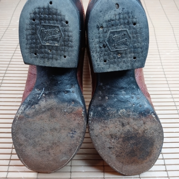 Tony Lama Gold Lable women's exotic pecan brown Teju lizzard Western boots. Sz 6 - Picture 11 of 11